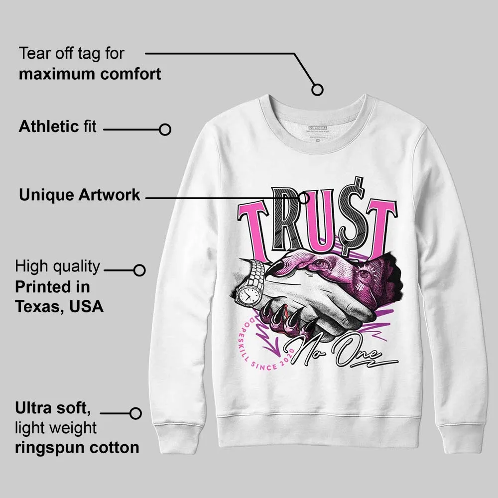 Hyper Violet 4s DopeSkill Sweatshirt Trust No One Graphic sold by DopeSkill product image thumbnail 3
