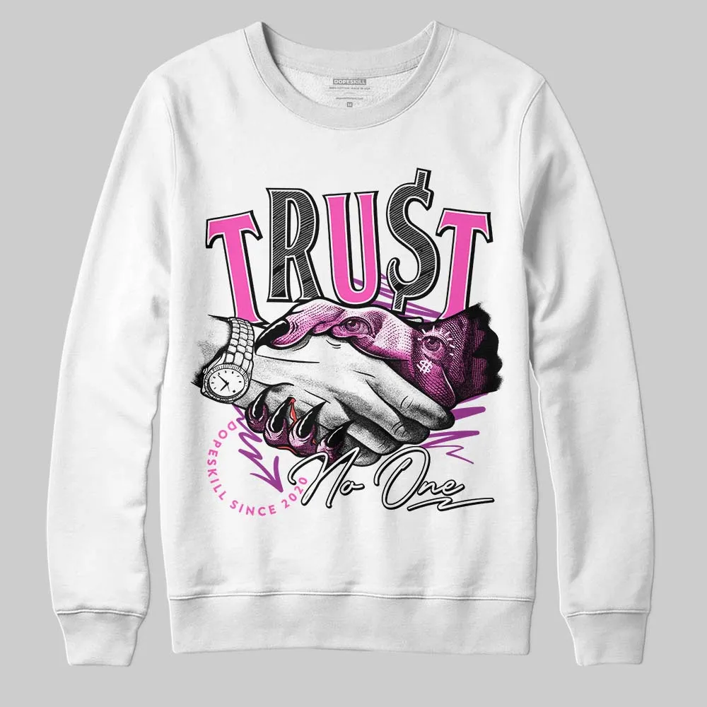 Hyper Violet 4s DopeSkill Sweatshirt Trust No One Graphic sold by DopeSkill