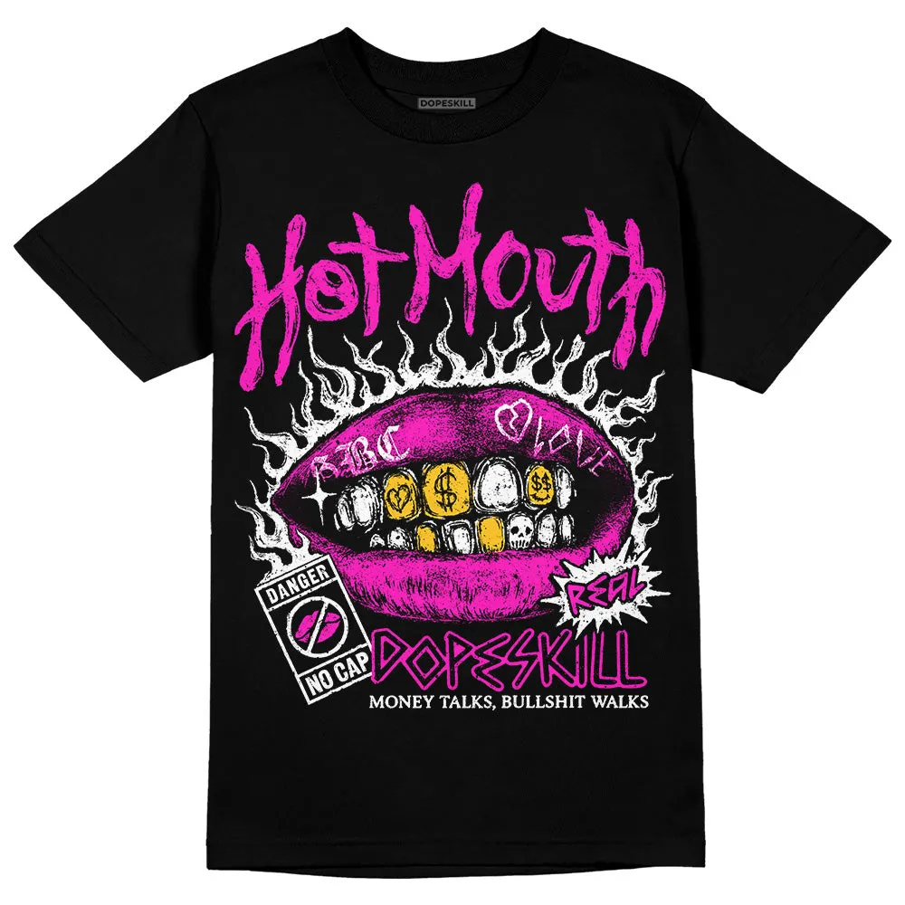 Dunk Active Fuchsia DopeSkill T-Shirt Hot Mouth Graphic sold by DopeSkill product image thumbnail 2