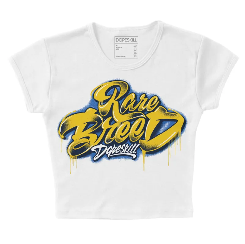 Michigan Dunks DopeSkill Women's Crop Top Rare Breed Type Graphic sold by DopeSkill