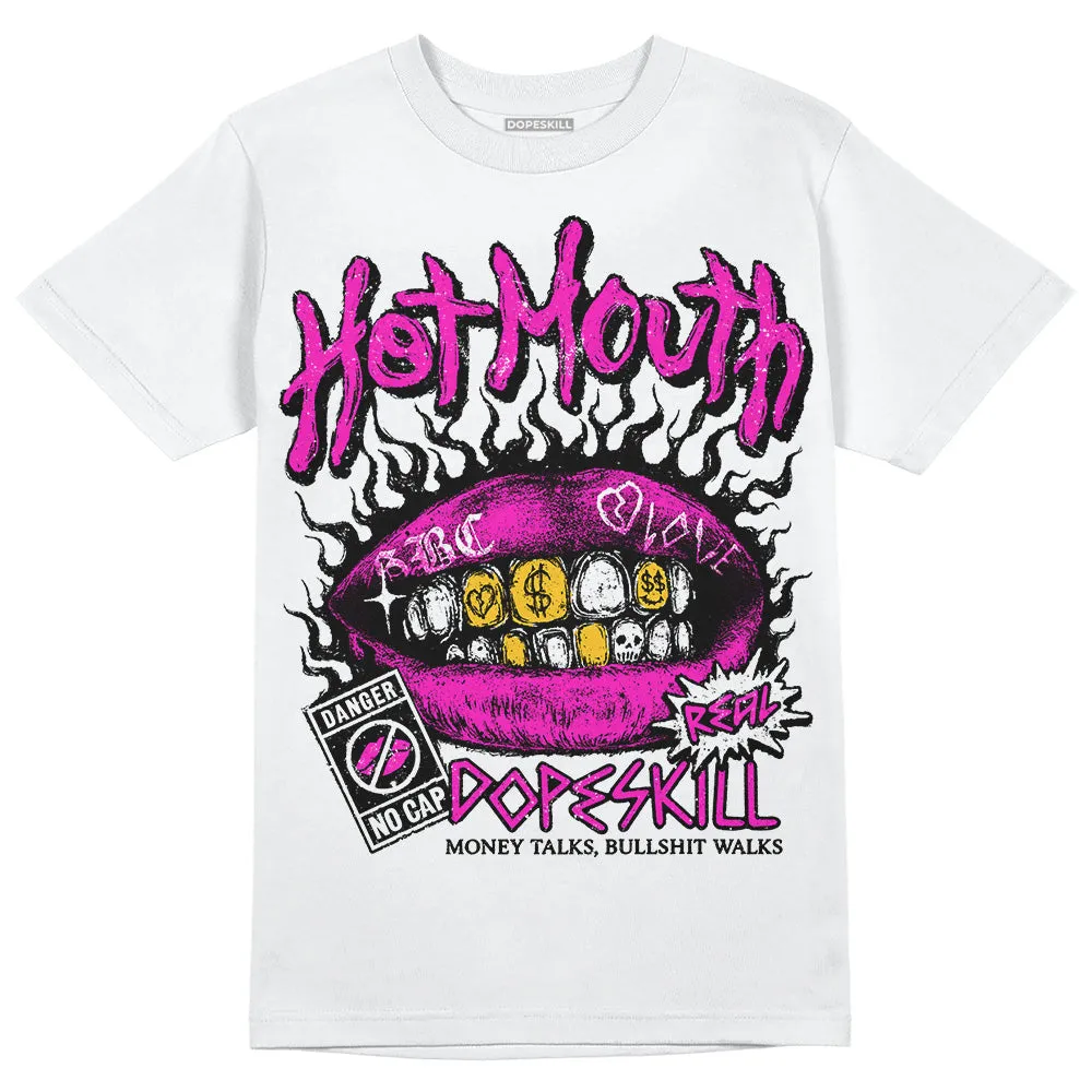 Dunk Active Fuchsia DopeSkill T-Shirt Hot Mouth Graphic sold by DopeSkill