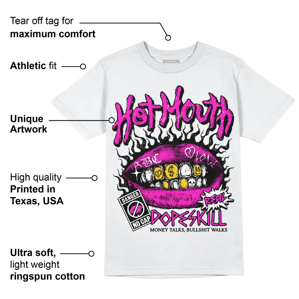 Dunk Active Fuchsia DopeSkill T-Shirt Hot Mouth Graphic sold by DopeSkill product image thumbnail 3