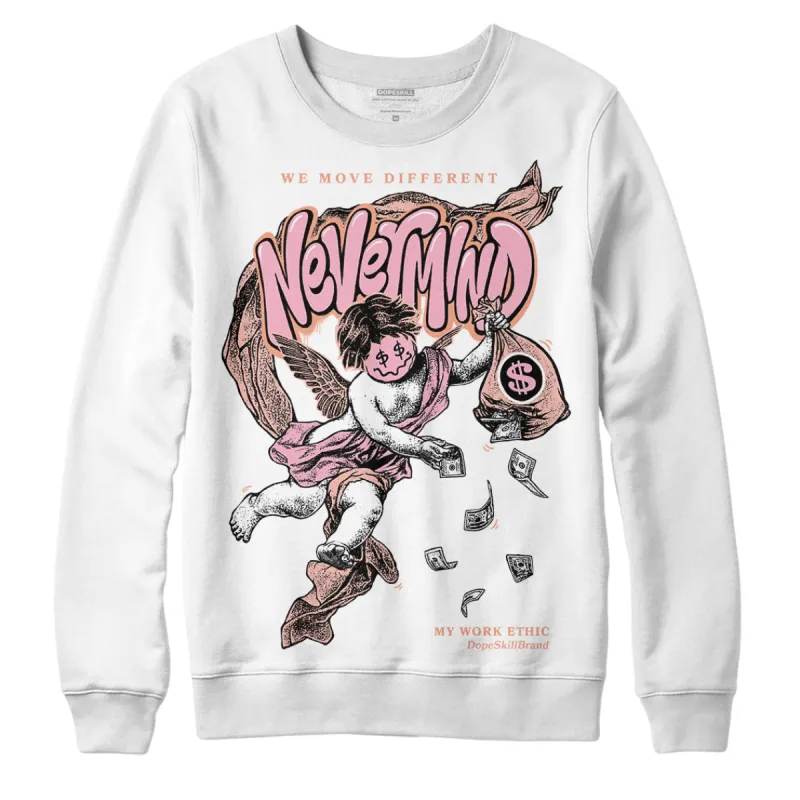 Legend Pink 11s DopeSkill Sweatshirt Nevermind Graphic sold by DopeSkill