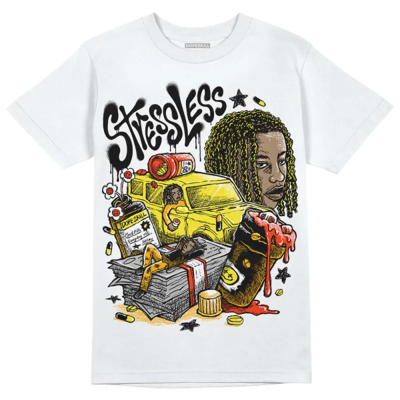 Vivid Sulfur 4s DopeSkill T-Shirt Stressless Graphic sold by DopeSkill
