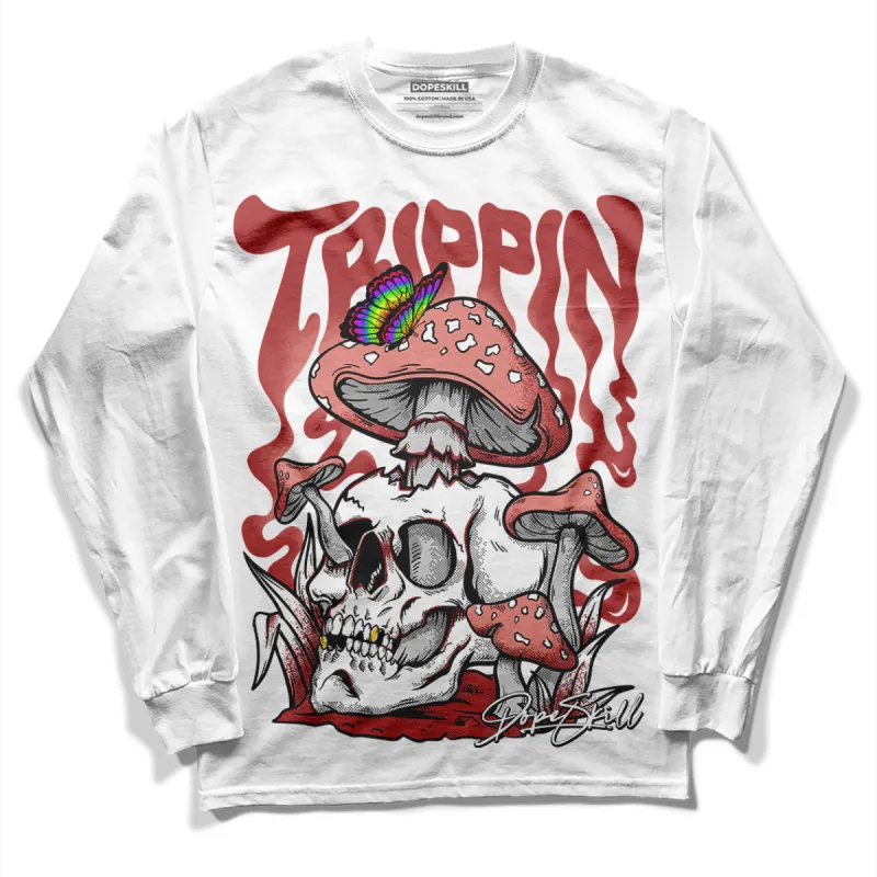 Dune Red 13s DopeSkill Long Sleeve T-Shirt Trippin Graphic sold by DopeSkill