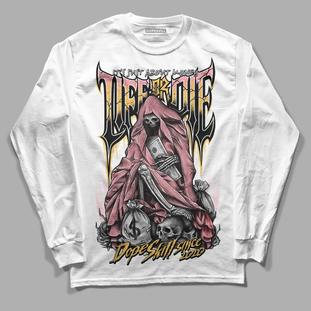 Red Stardust 3s DopeSkill Long Sleeve T-Shirt Life or Die Graphic sold by DopeSkill