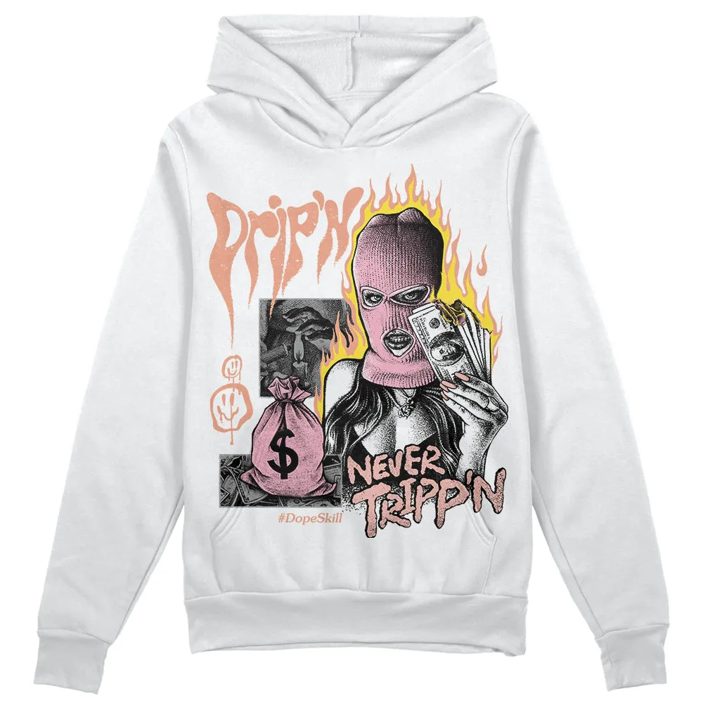 Legend Pink 11s DopeSkill Hoodie Sweatshirt Drip'n Never Tripp'n Graphic sold by DopeSkill