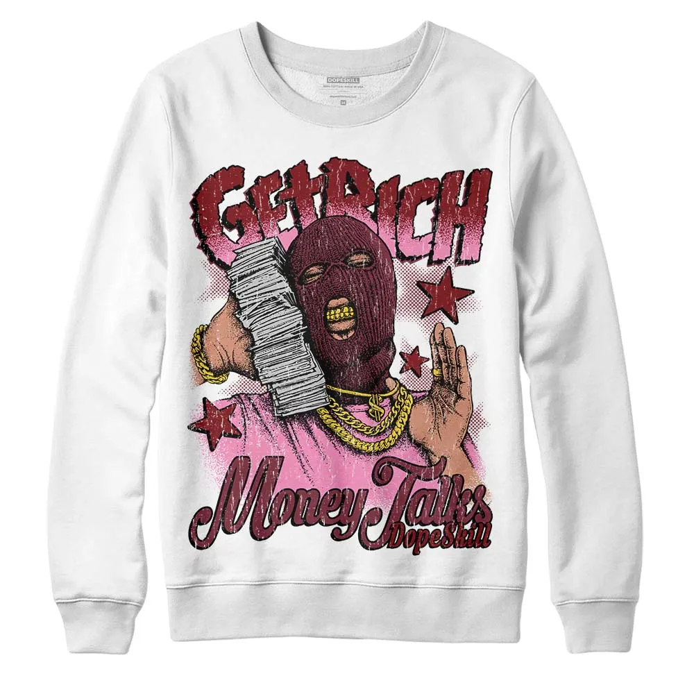 Team Red 1s DopeSkill Sweatshirt Get Rich Graphic sold by DopeSkill