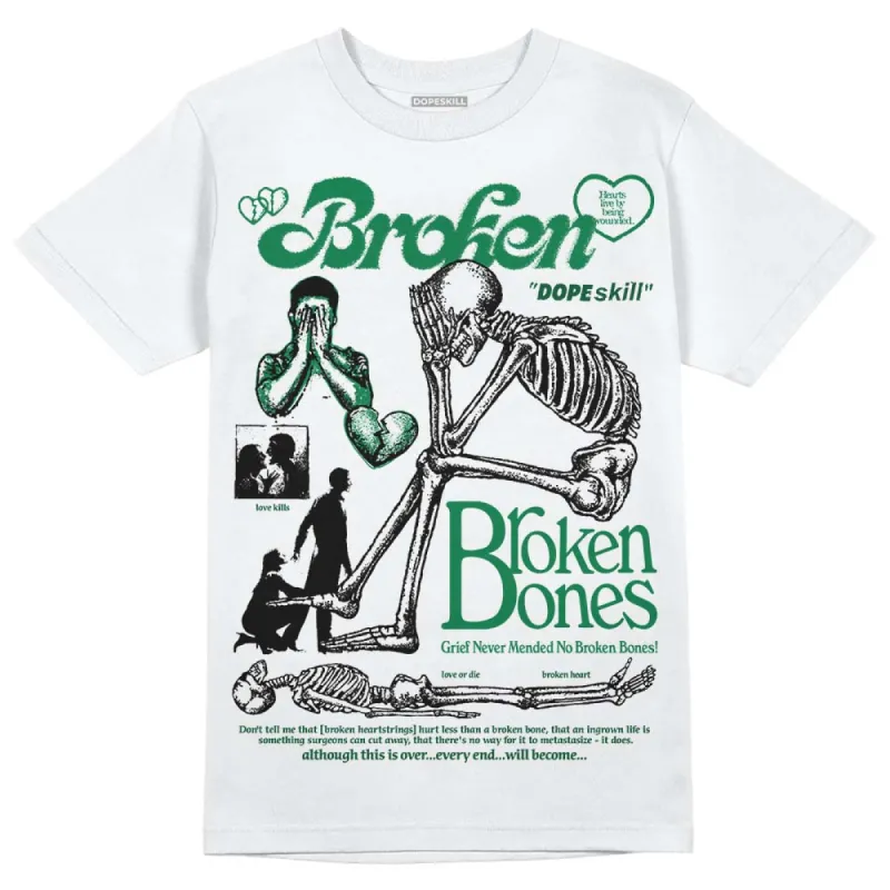 Green Collection DopeSkill T-Shirt Broken Bones Graphic sold by DopeSkill