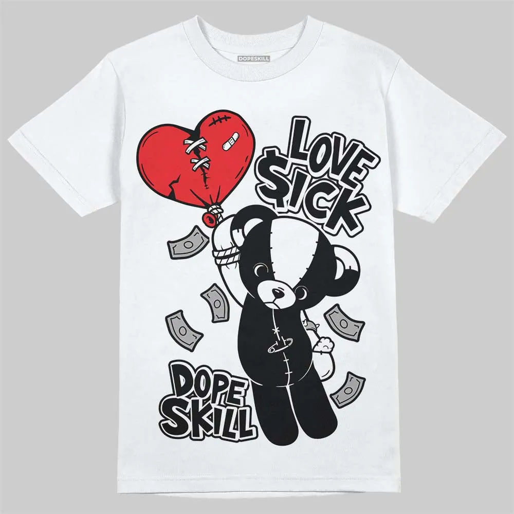 White Thunder 4s DopeSkill T-Shirt Love Sick Graphic sold by DopeSkill product image thumbnail 2