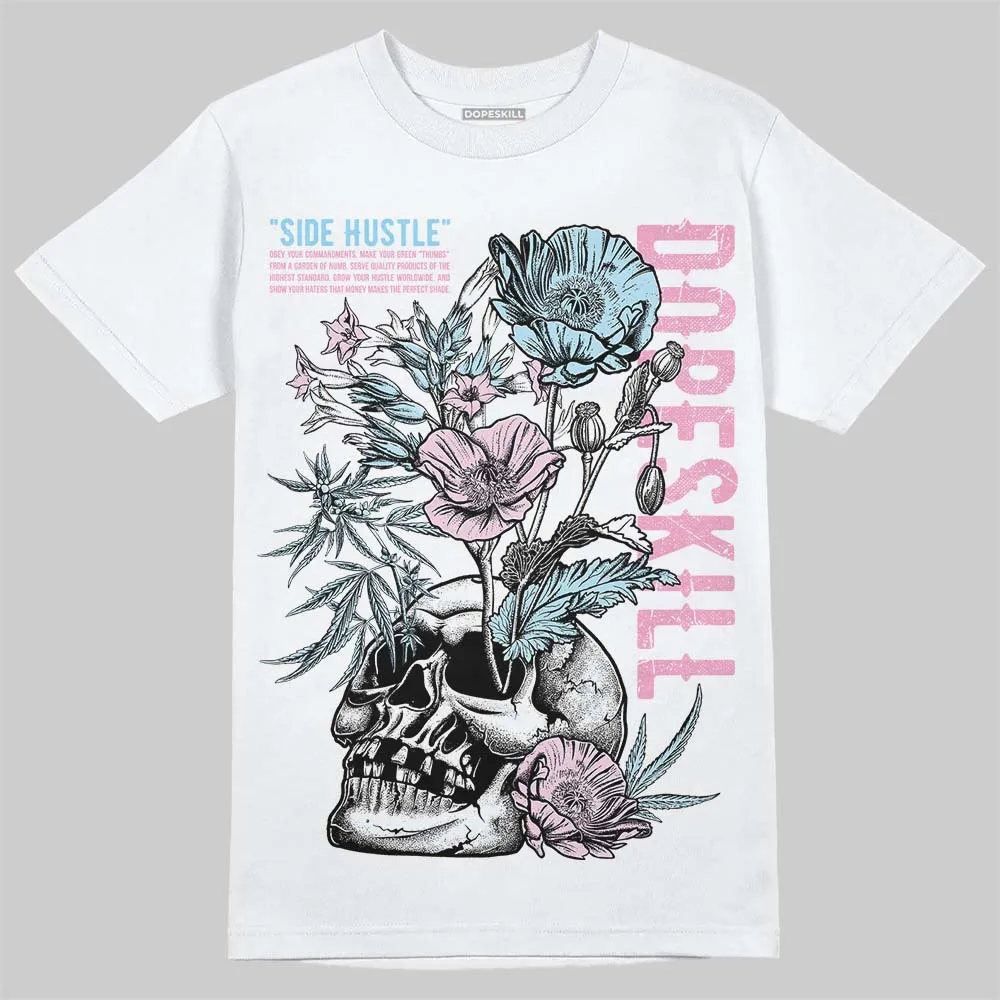 Paw Print Pink Foam 1s DopeSkill T-Shirt Side Hustle Graphic sold by DopeSkill