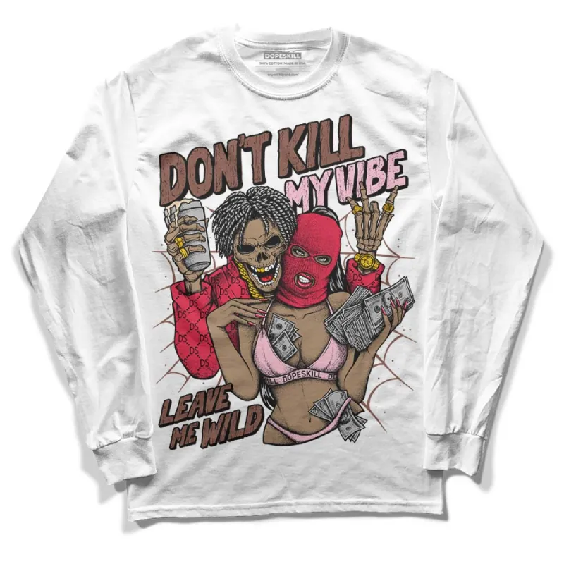 Dunk Bacon DopeSkill Long Sleeve T-Shirt Don't Kill My Vibe Graphic sold by DopeSkill