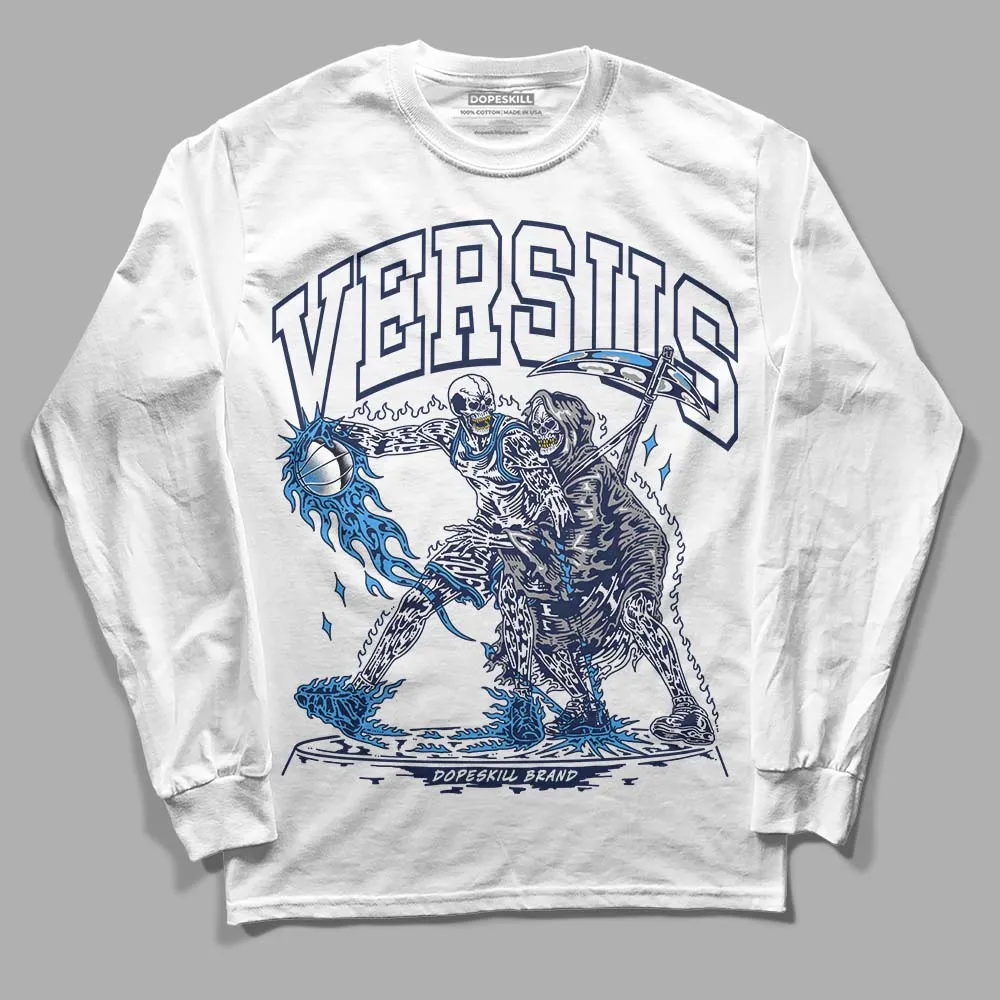 Midnight Navy 3s DopeSkill Long Sleeve T-Shirt VERSUS Graphic sold by DopeSkill