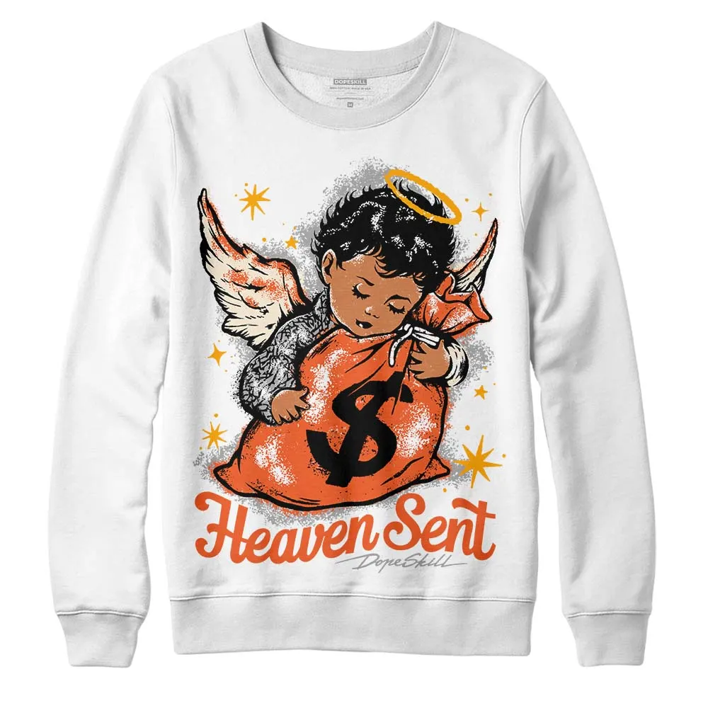 Georgia Peach 3s DopeSkill Sweatshirt Heaven Sent Graphic sold by DopeSkill product image thumbnail 2
