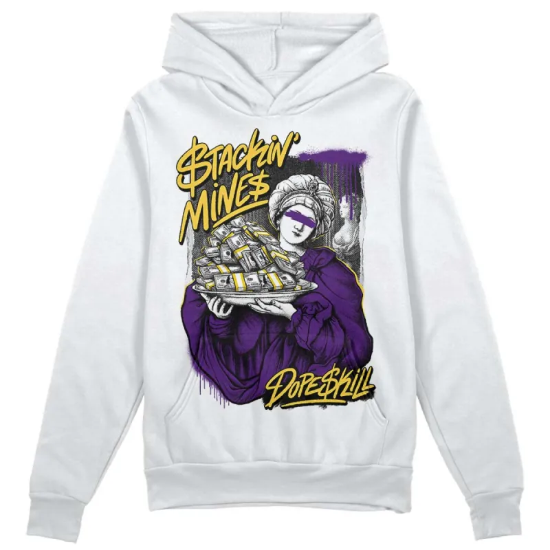 Field Purple 12s DopeSkill Hoodie Sweatshirt Stackin Mines Graphic sold by DopeSkill