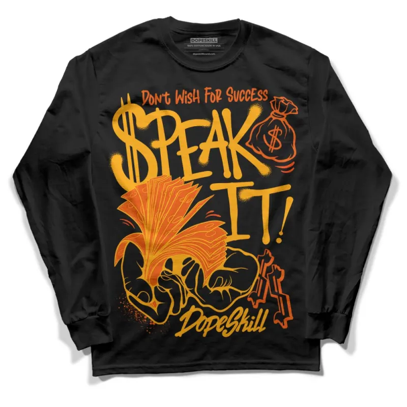 Black Taxi 12s DopeSkill Long Sleeve T-Shirt Speak It Graphic sold by DopeSkill