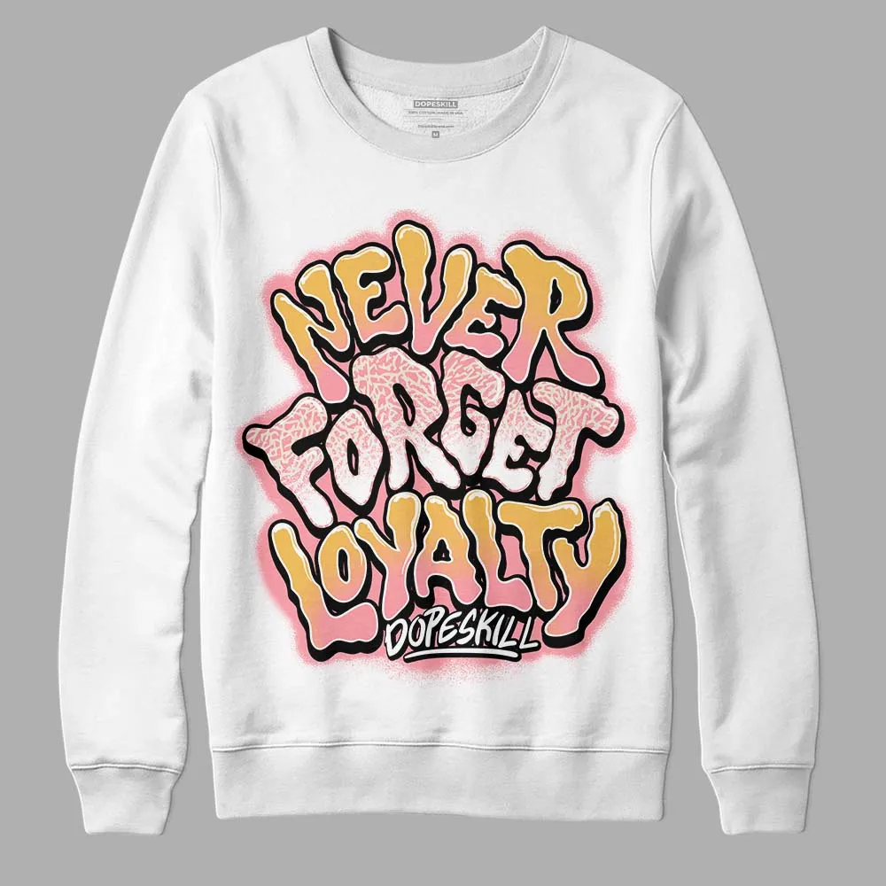 Red Stardust 3s DopeSkill Sweatshirt Never Forget Loyalty Graphic sold by DopeSkill