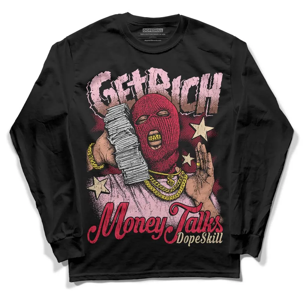 Dunk Bacon DopeSkill Long Sleeve T-Shirt Get Rich Graphic sold by DopeSkill product image thumbnail 2