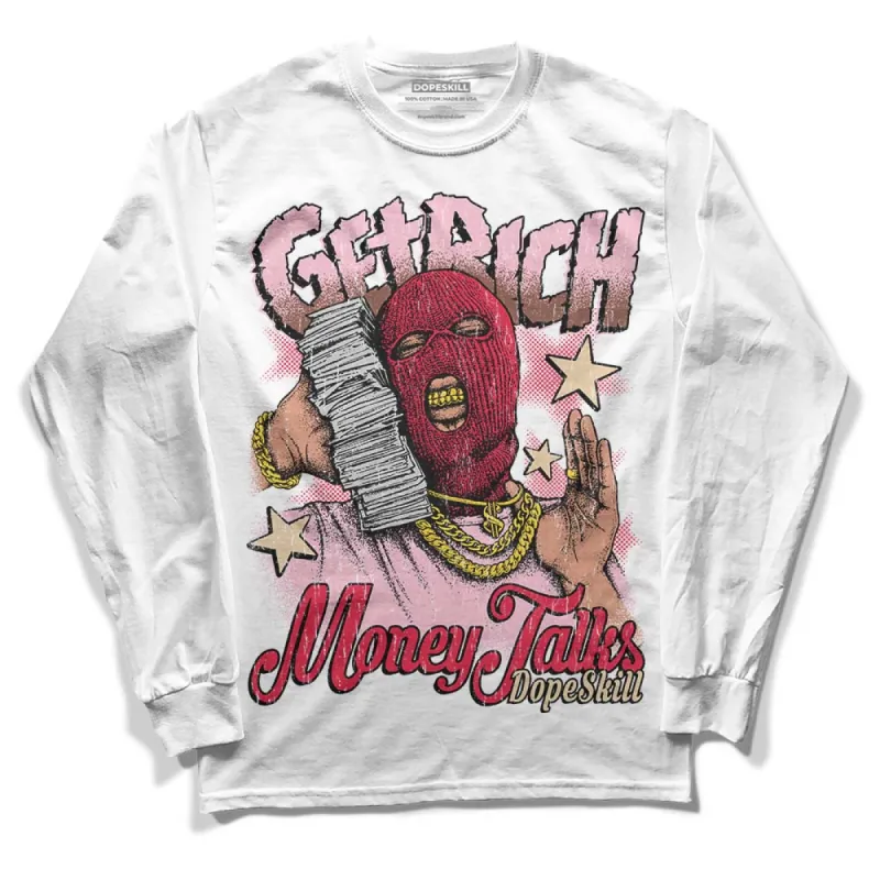 Dunk Bacon DopeSkill Long Sleeve T-Shirt Get Rich Graphic sold by DopeSkill