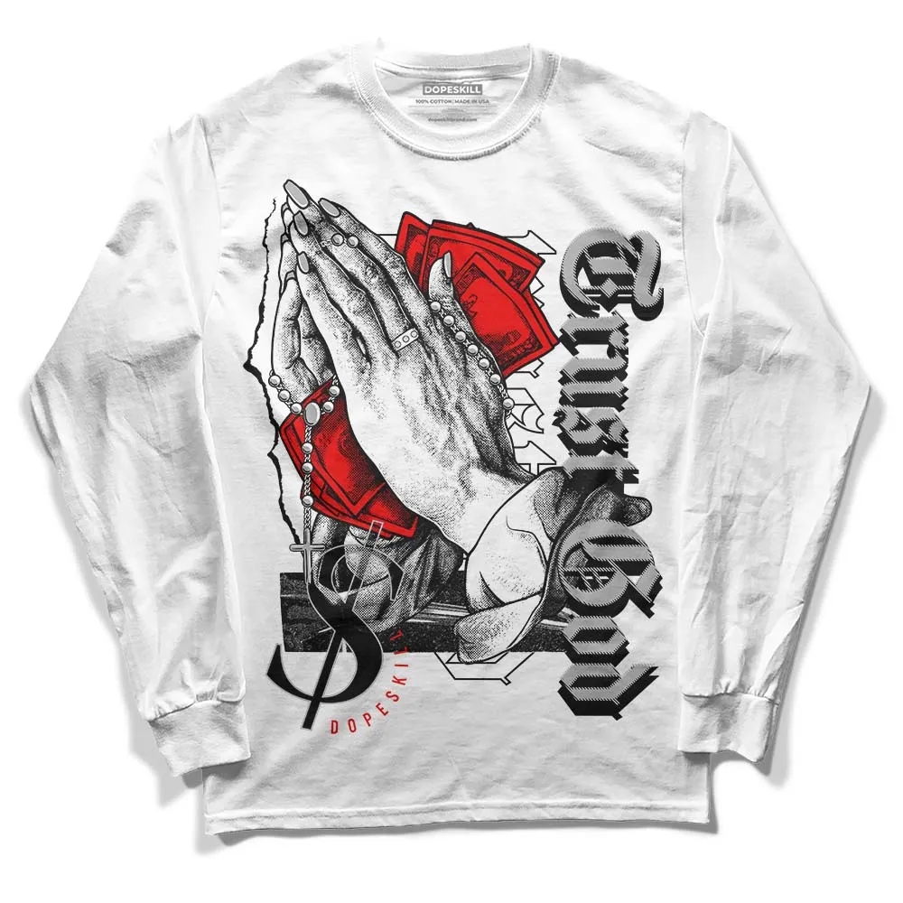 Shadow 1s DopeSkill Long Sleeve T-Shirt Trust God Graphic sold by DopeSkill product image thumbnail 2