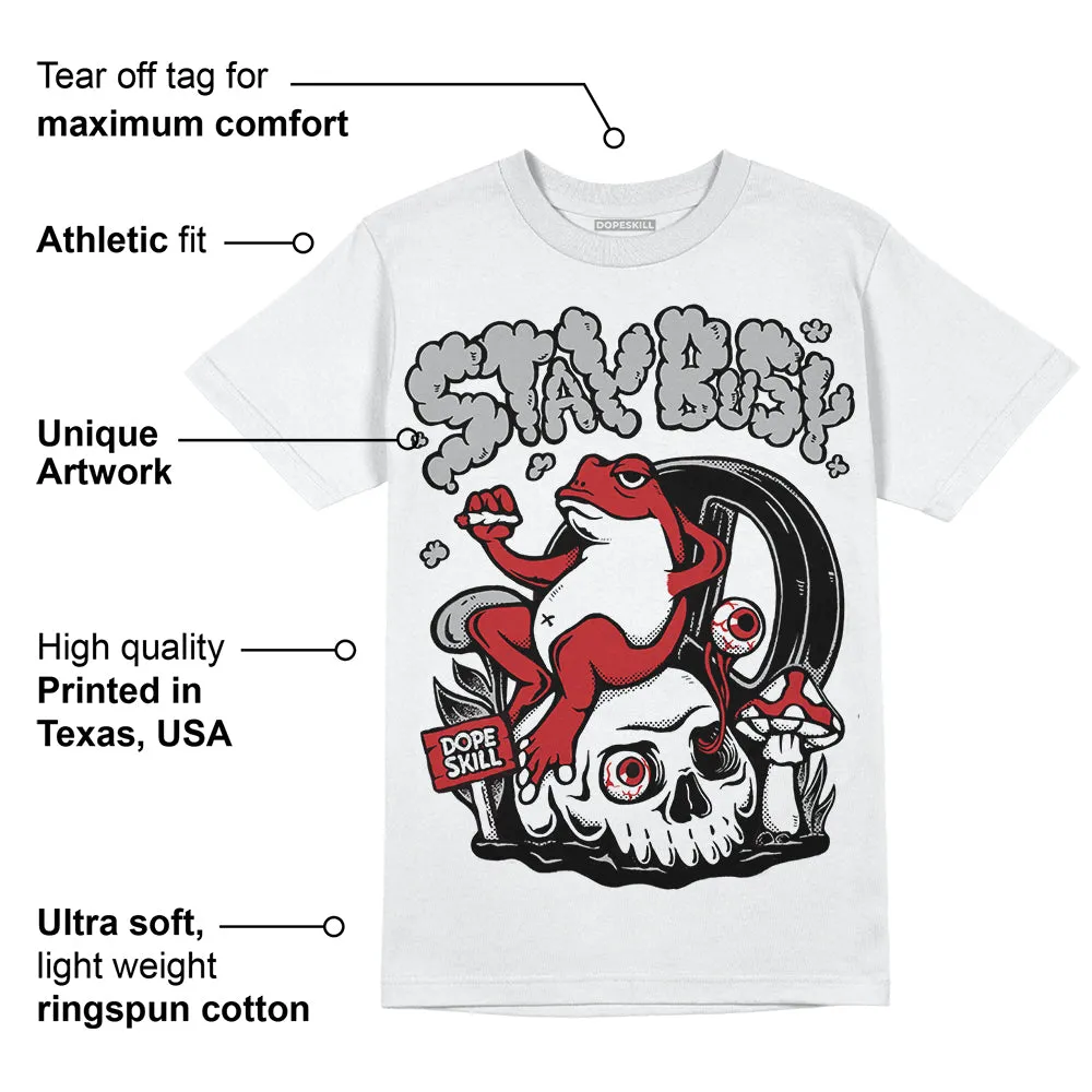 Red Taxi 12s DopeSkill T-Shirt Stay Busy Graphic sold by DopeSkill product image thumbnail 3