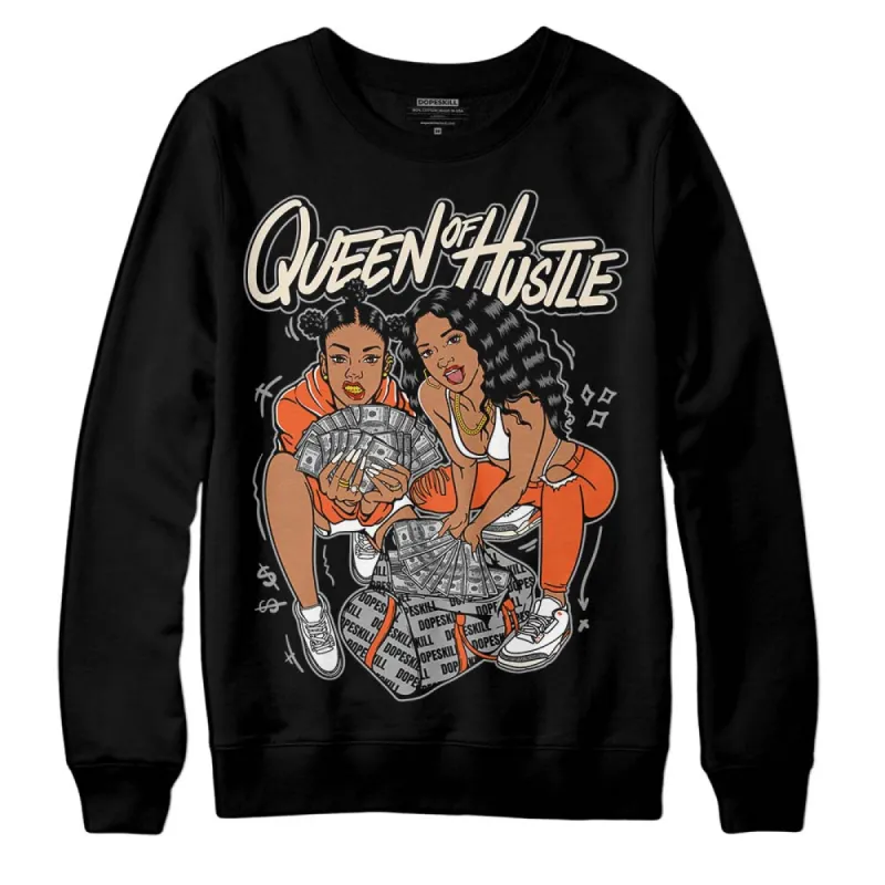 Georgia Peach 3s DopeSkill Sweatshirt Queen Of Hustle Graphic sold by DopeSkill