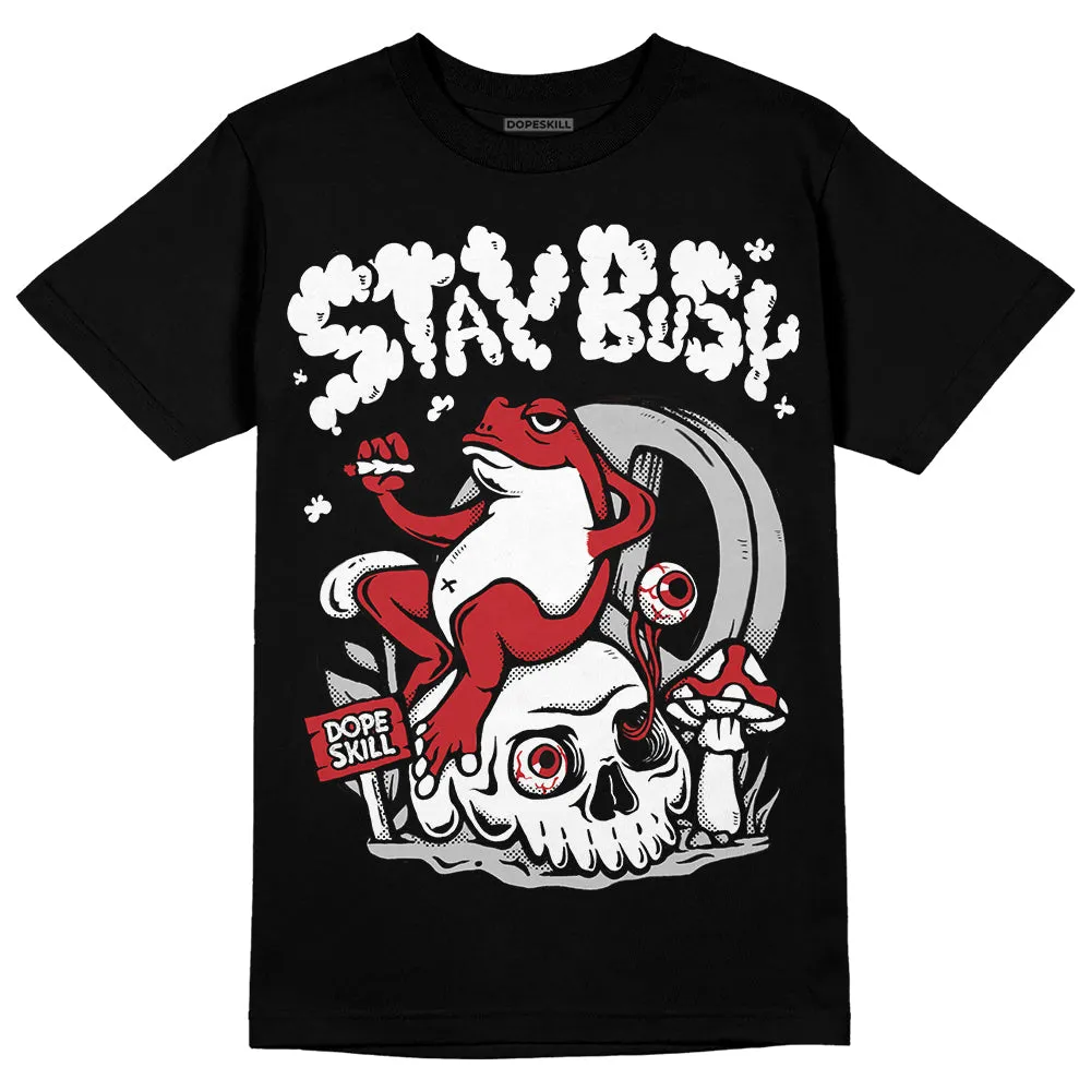 Red Taxi 12s DopeSkill T-Shirt Stay Busy Graphic sold by DopeSkill product image thumbnail 2