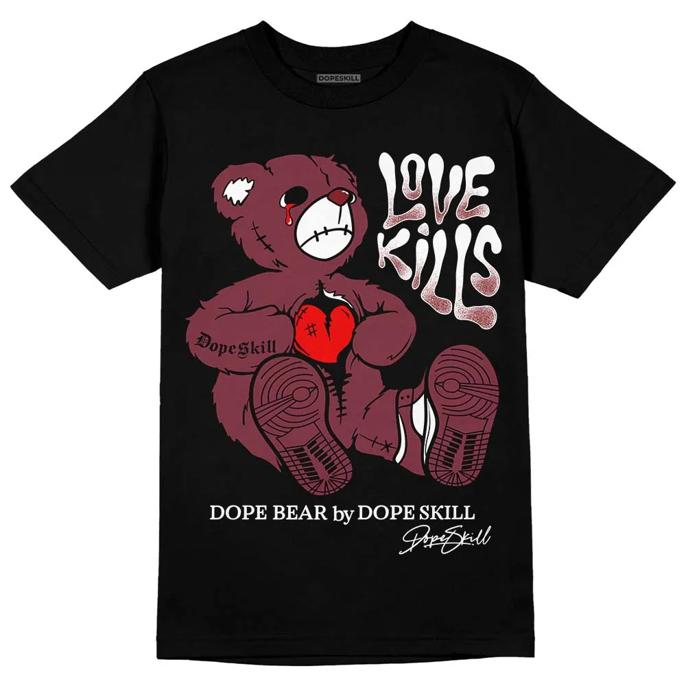 Team Red 1s DopeSkill T-Shirt Love Kills Graphic sold by DopeSkill product image thumbnail 2