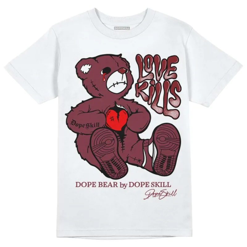 Team Red 1s DopeSkill T-Shirt Love Kills Graphic sold by DopeSkill