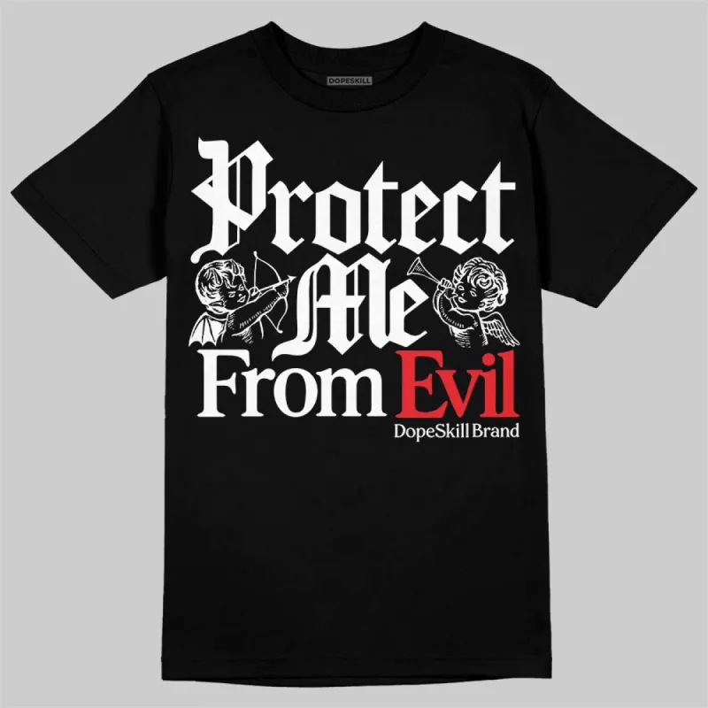 White Thunder 4s DopeSkill T-Shirt Protect Me From Evil Graphic sold by DopeSkill