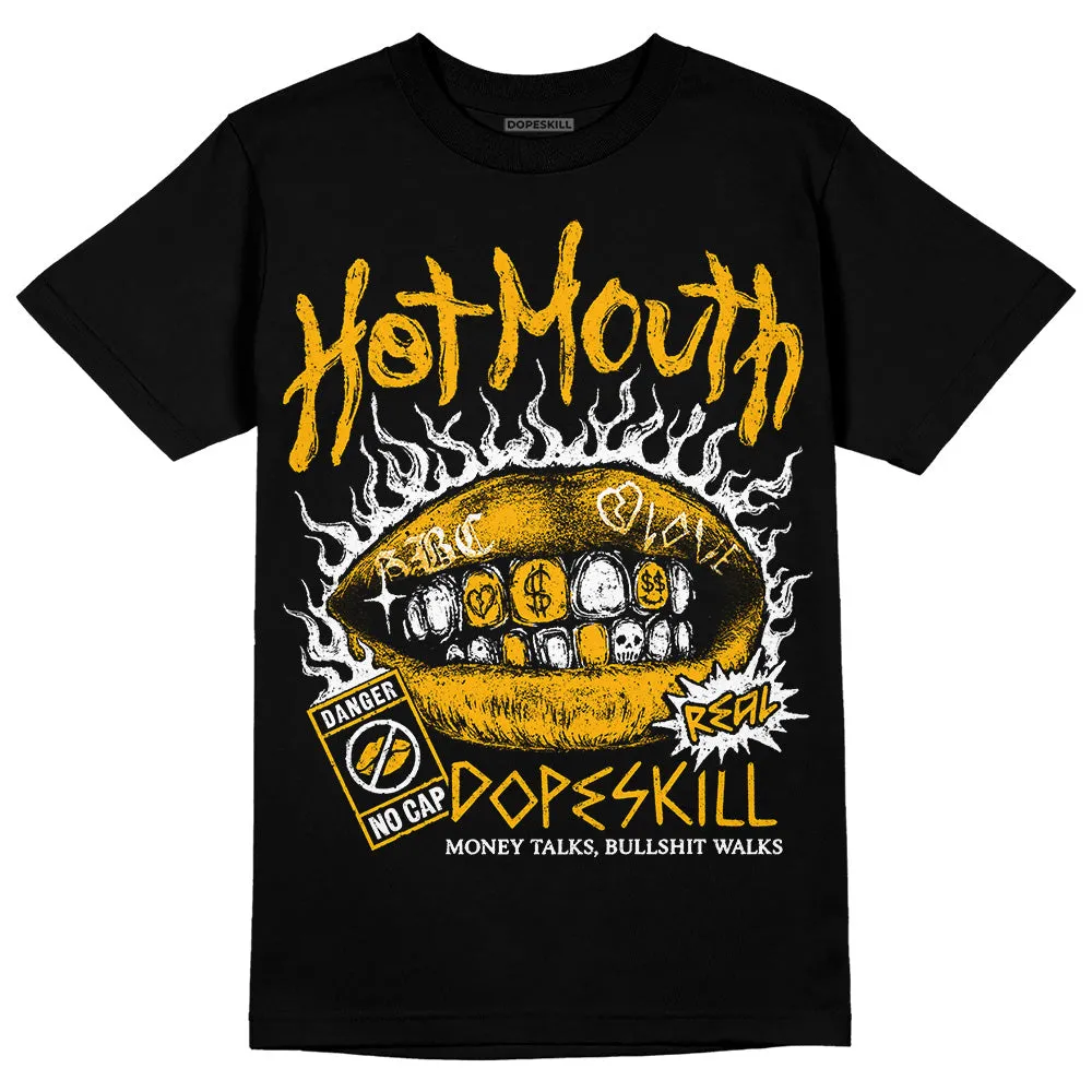 Goldenrod Dunk DopeSkill T-Shirt Hot Mouth Graphic sold by DopeSkill