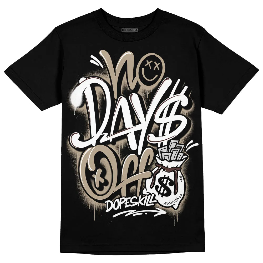Latte 1s DopeSkill T-Shirt No Days Off Graphic sold by DopeSkill product image thumbnail 2