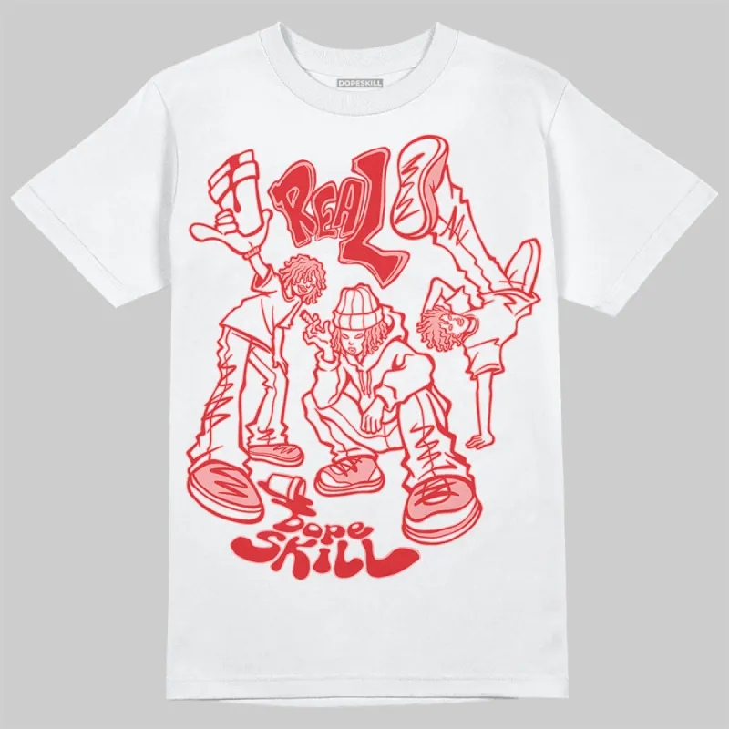 Fire Red 3s DopeSkill T-Shirt Real Y2K Players Graphic sold by DopeSkill