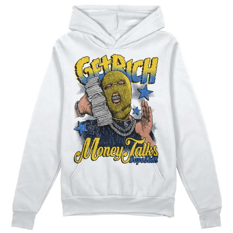 Michigan Dunks DopeSkill Hoodie Sweatshirt Get Rich Graphic sold by DopeSkill