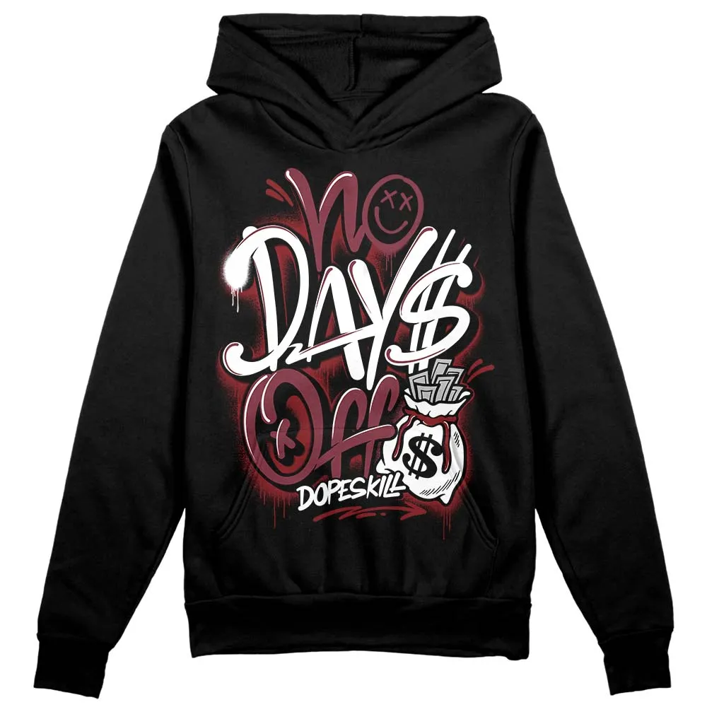 Team Red 1s DopeSkill Hoodie Sweatshirt No Days Off Graphic sold by DopeSkill product image thumbnail 2