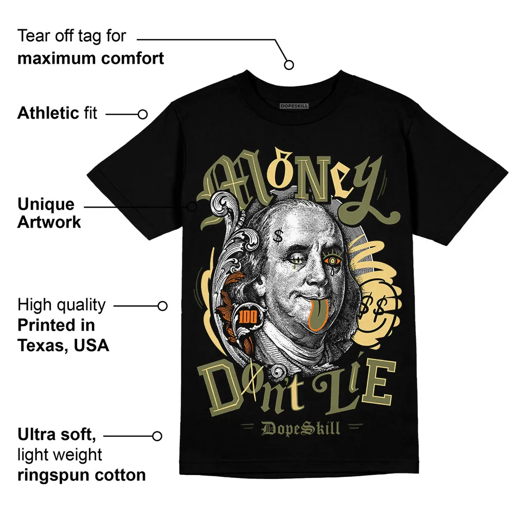 Craft Olive 4s DopeSkill T-Shirt Money Don't Lie Graphic sold by DopeSkill product image thumbnail 3