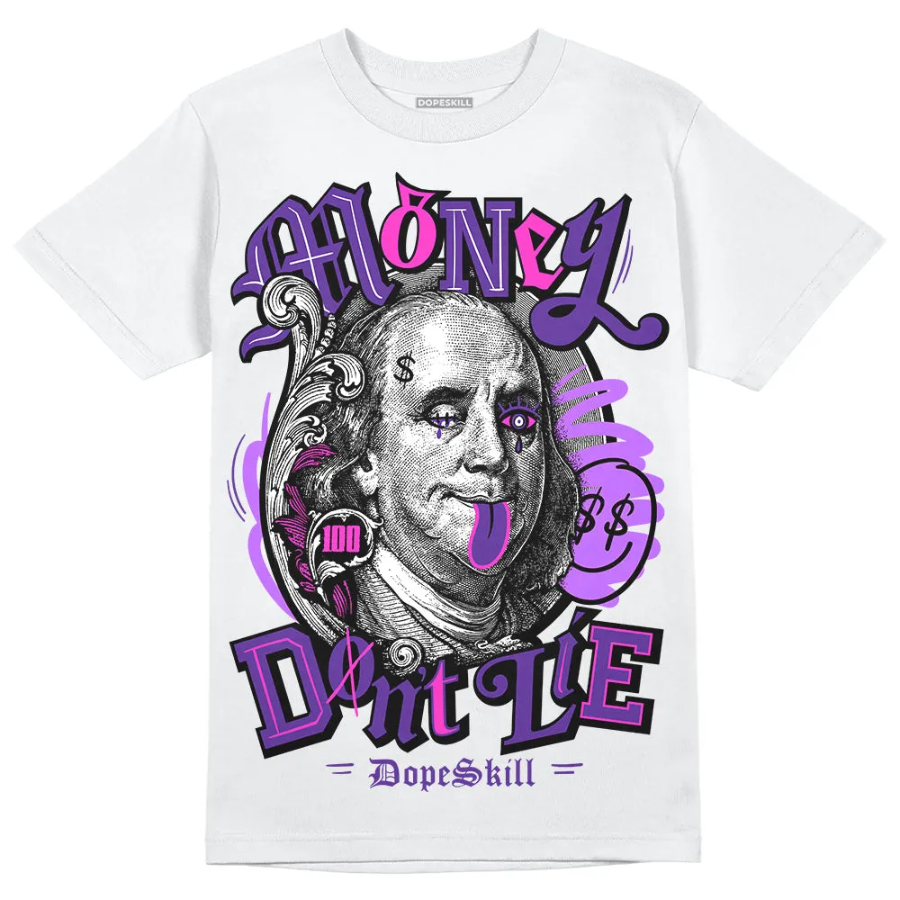 PURPLE Collection DopeSkill T-Shirt Money Don't Lie Graphic sold by DopeSkill product image thumbnail 2