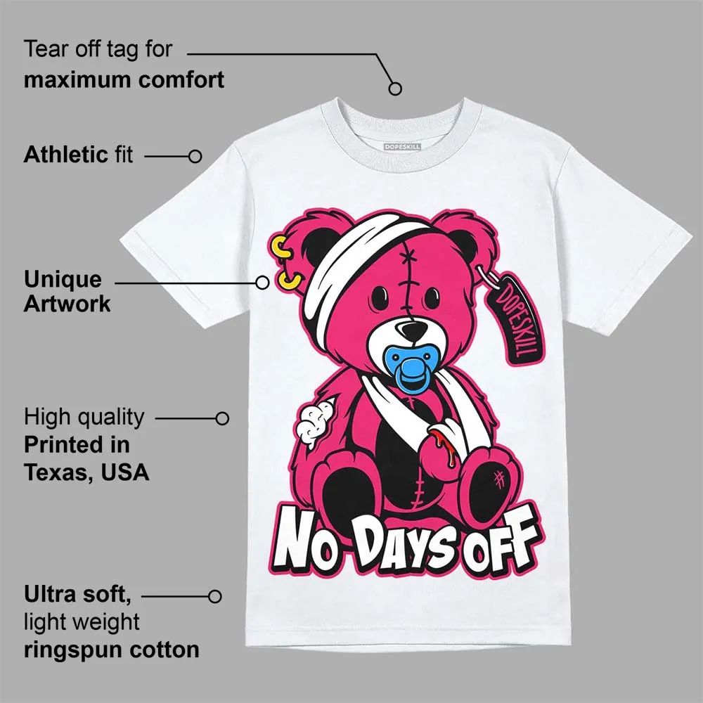 Dunk Obsidian Fierce Pink DopeSkill T-Shirt Hurt Bear Graphic sold by DopeSkill product image thumbnail 3