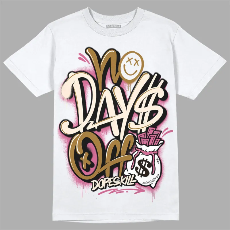 Dunk Bronzine Playful Pink Coconut Milk DopeSkill T-Shirt No Days Off Graphic sold by DopeSkill