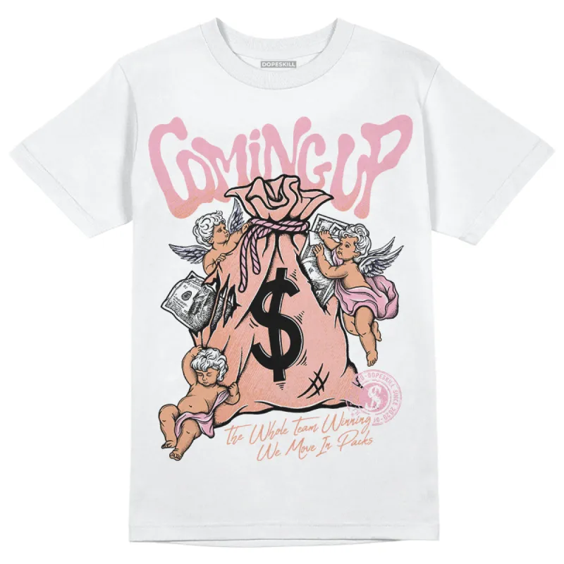 Legend Pink 11s DopeSkill T-Shirt Money Bag Coming Up Graphic sold by DopeSkill