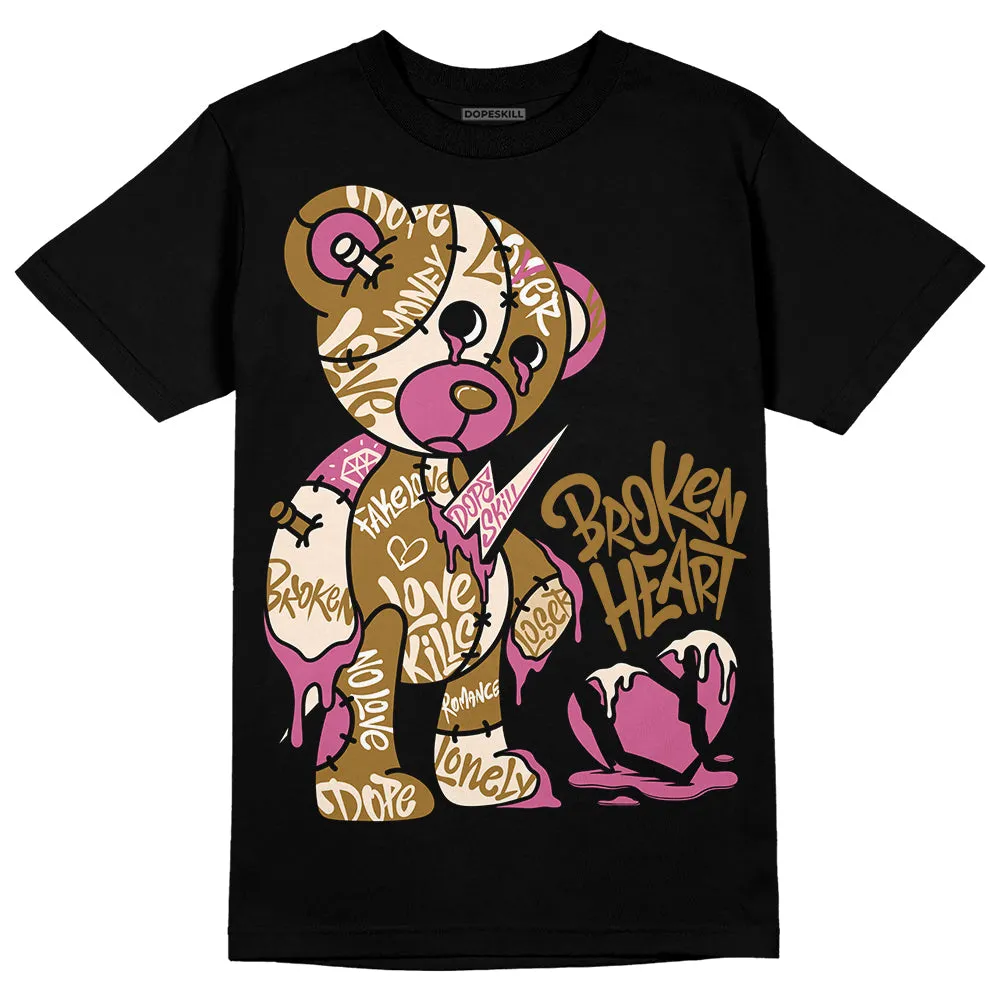 Dunk Bronzine Playful Pink Coconut Milk DopeSkill T-Shirt Broken Heart Graphic sold by DopeSkill product image thumbnail 2