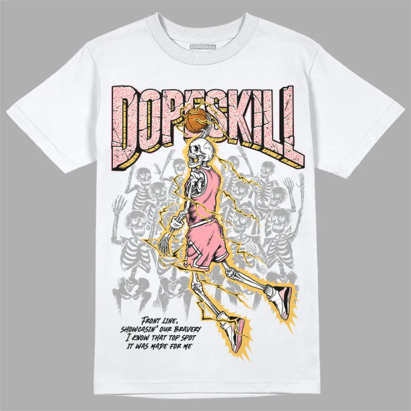 Red Stardust 3s DopeSkill T-Shirt Thunder Dunk Graphic sold by DopeSkill