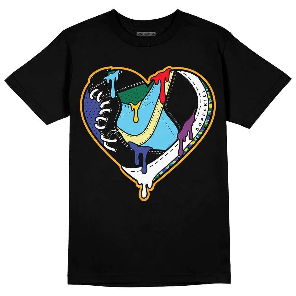 GS 'Six Championships' 1s DopeSkill T-Shirt Heart Jordan 1 Graphic sold by DopeSkill