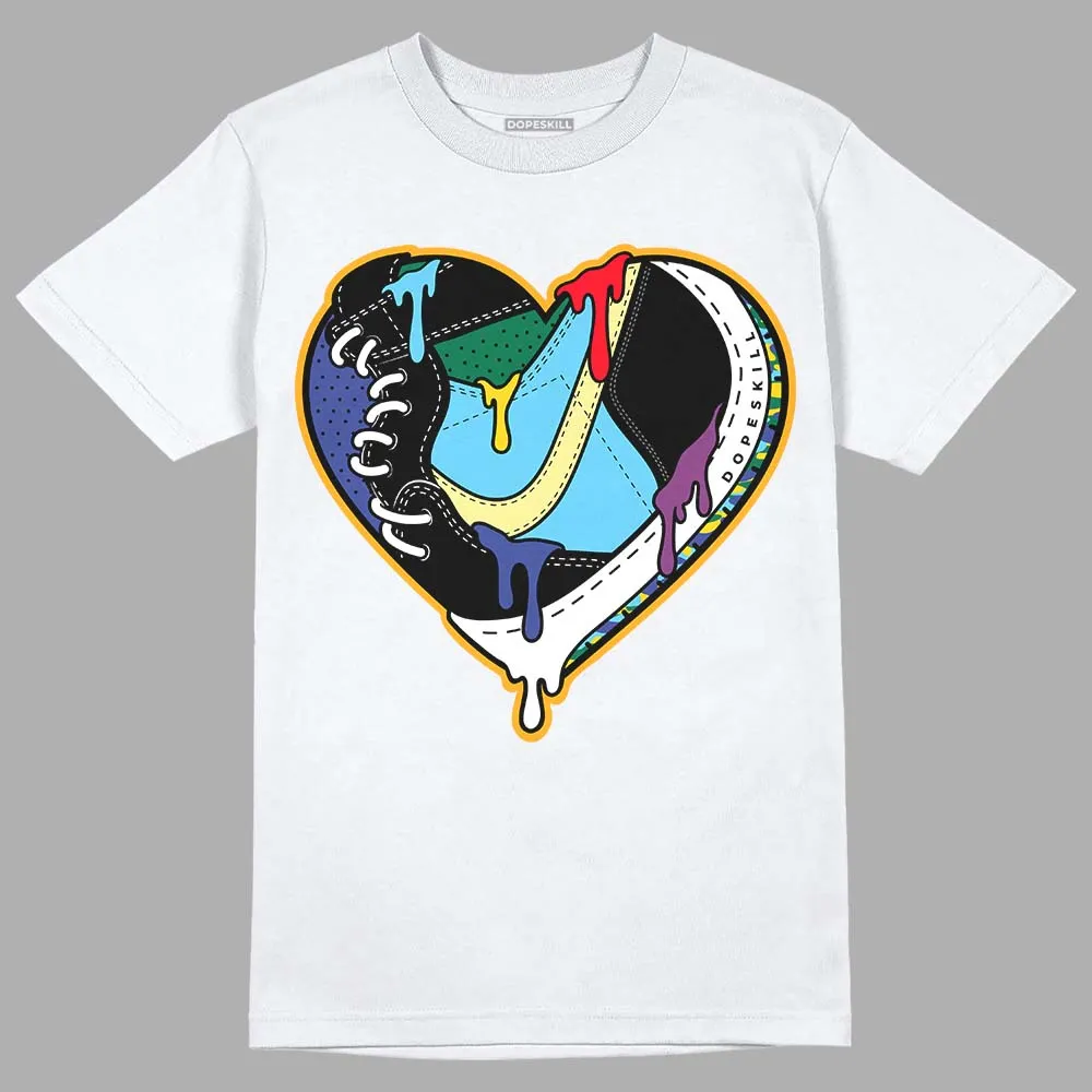 GS 'Six Championships' 1s DopeSkill T-Shirt Heart Jordan 1 Graphic sold by DopeSkill product image thumbnail 2