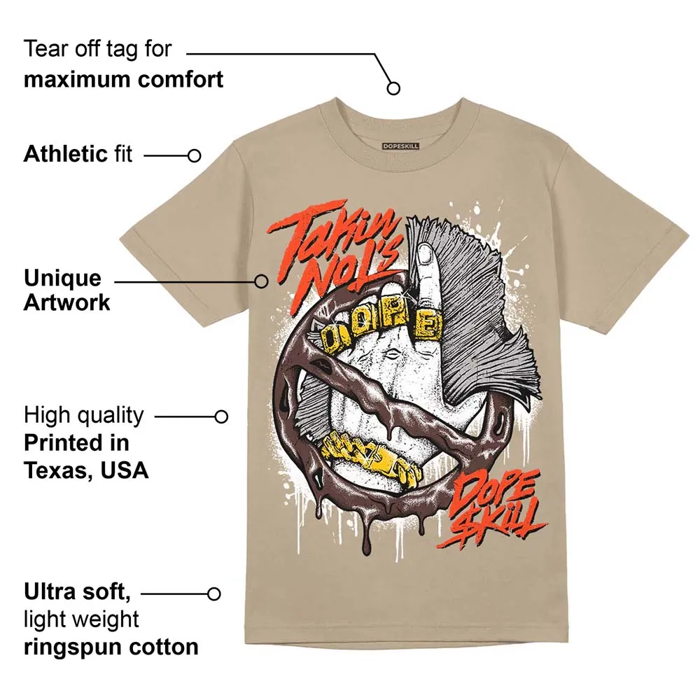 Latte 1s DopeSkill Medium Brown T-shirt Takin No L's Graphic sold by DopeSkill product image thumbnail 2