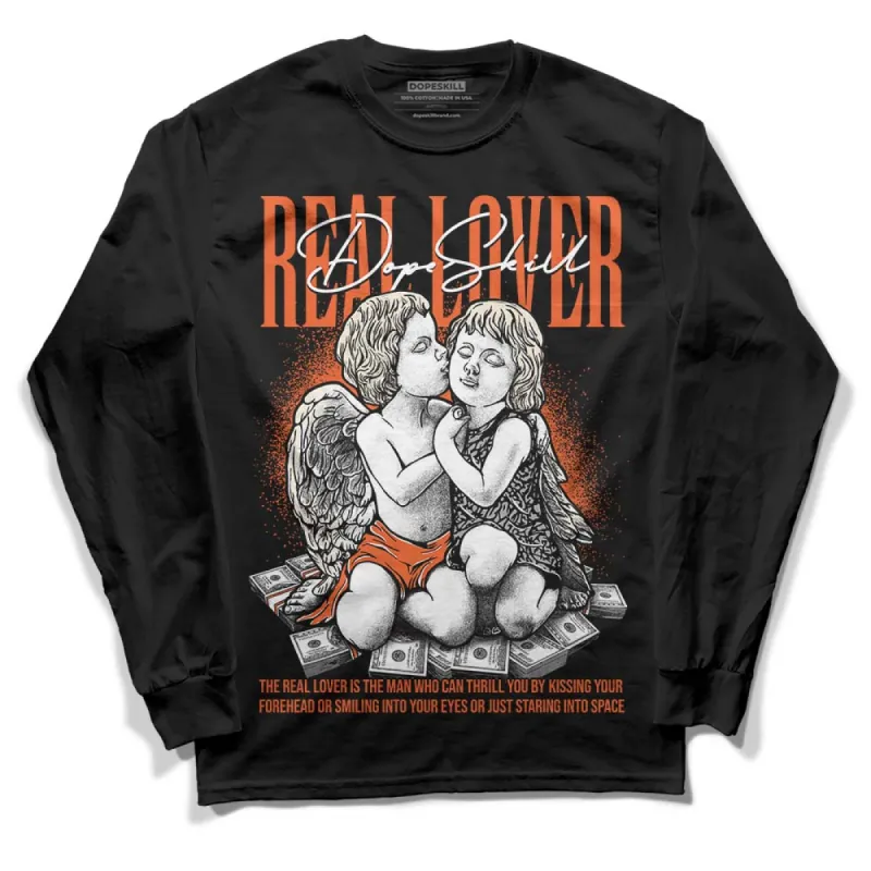 Georgia Peach 3s DopeSkill Long Sleeve T-Shirt Real Lover Graphic sold by DopeSkill