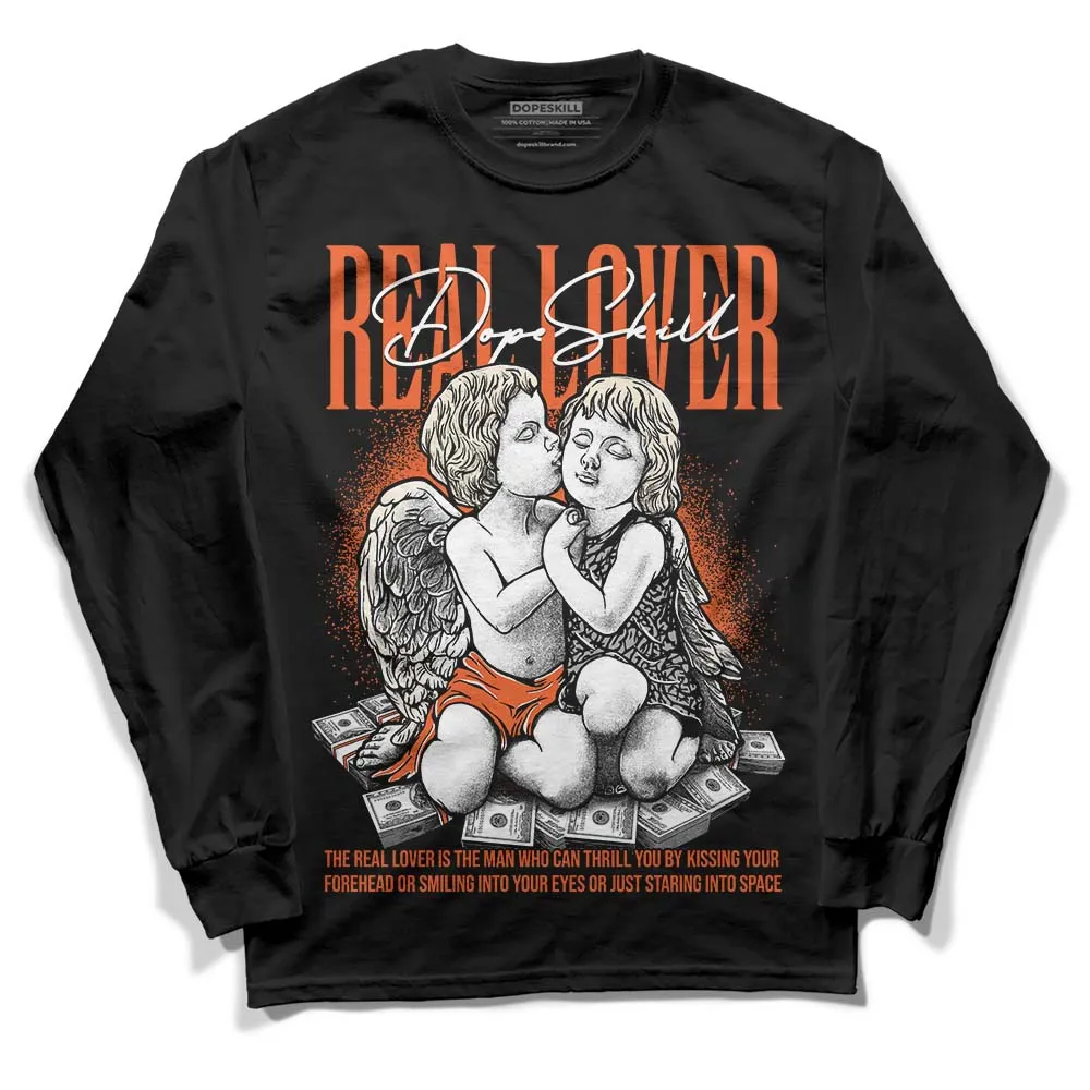 Georgia Peach 3s DopeSkill Long Sleeve T-Shirt Real Lover Graphic sold by DopeSkill