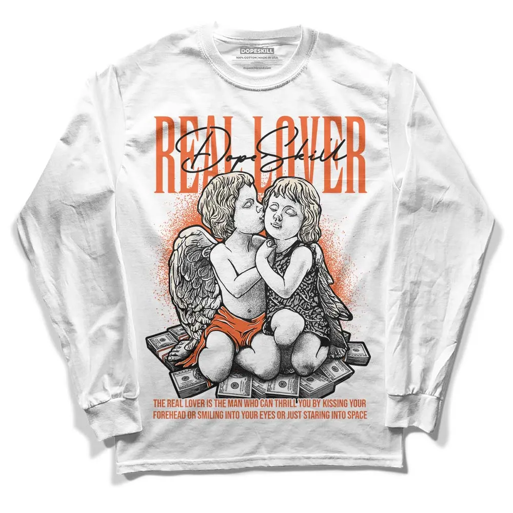 Georgia Peach 3s DopeSkill Long Sleeve T-Shirt Real Lover Graphic sold by DopeSkill product image thumbnail 2
