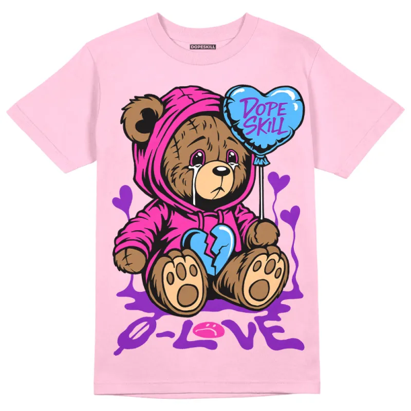 Pink Collection DopeSkill Pink T-shirt NoLove Bear Graphic sold by DopeSkill