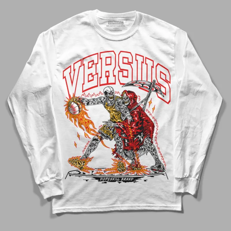 Cherry 12s DopeSkill Long Sleeve T-Shirt VERSUS Graphic sold by DopeSkill
